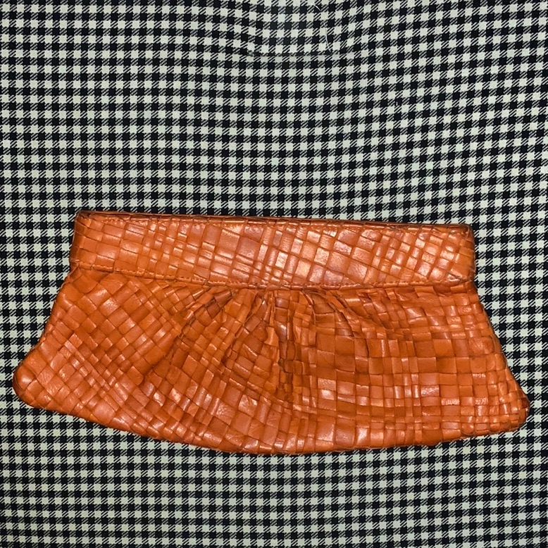 Lauren Merkin Leather Clutch